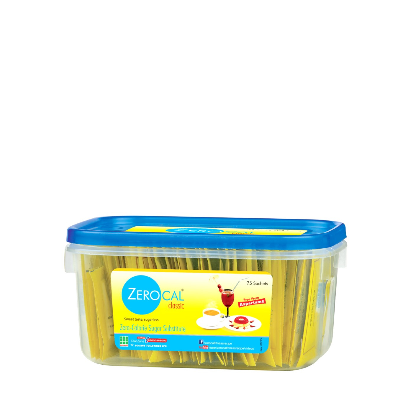 Zero Cal sweet taste sugarless Zero-Calorie Sugar Substitute 75p