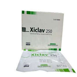 XICLAV TABLET 250 MG+62.50 MG