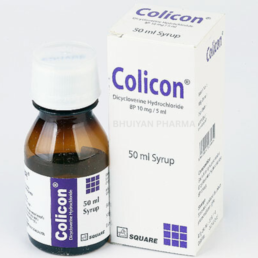 COLICON SYRUP 10 MG/5 ML 50 ML BOTTLE