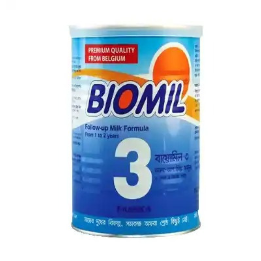 Biomil 3 Follow-Up Milk Formula Tin (1–2 Years) – 400g