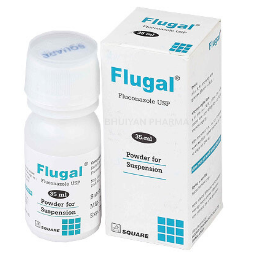 FLUGAL POWDER FOR SUSPENSION 50 MG/5 ML 35 ML BOTTLE