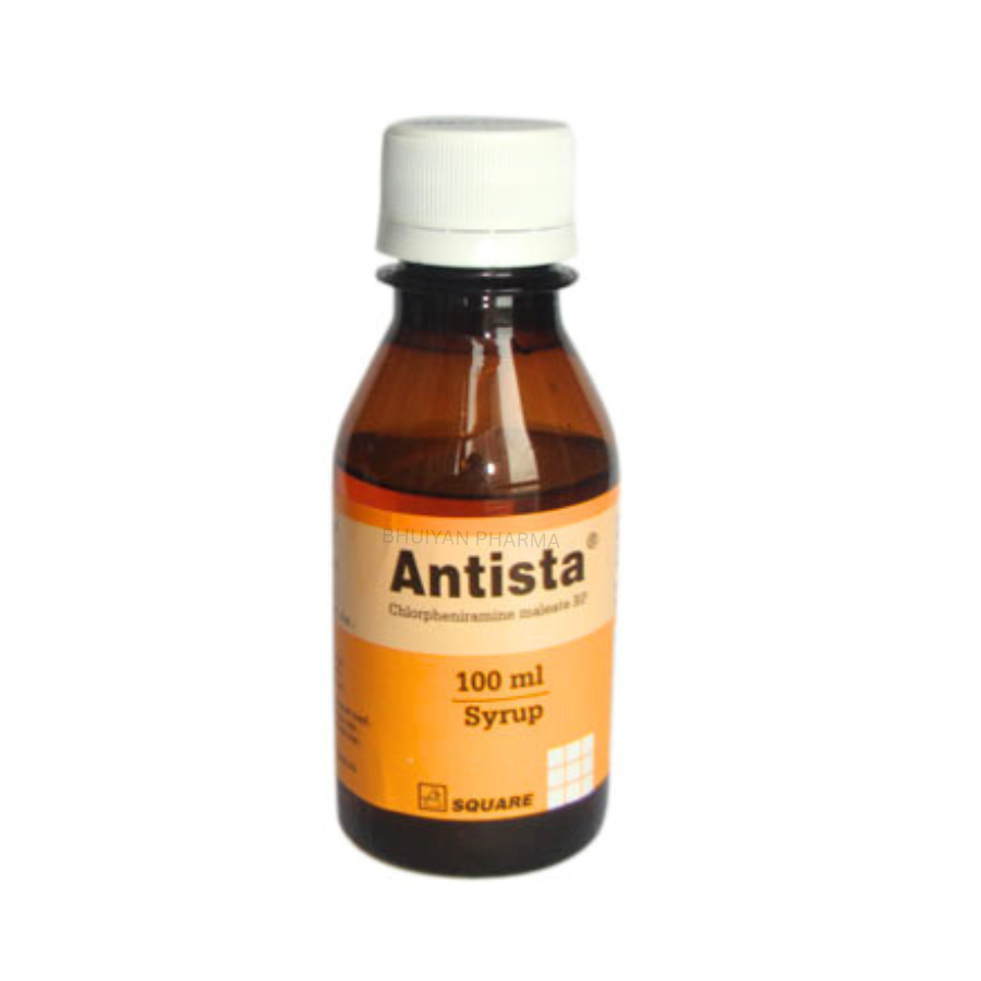ANTISTA SYRUP 2 MG/5 ML 100 ML BOTTLE