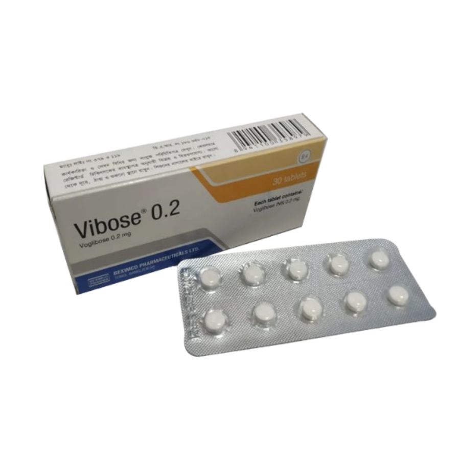 VIBOSE TABLET 0.2 MG
