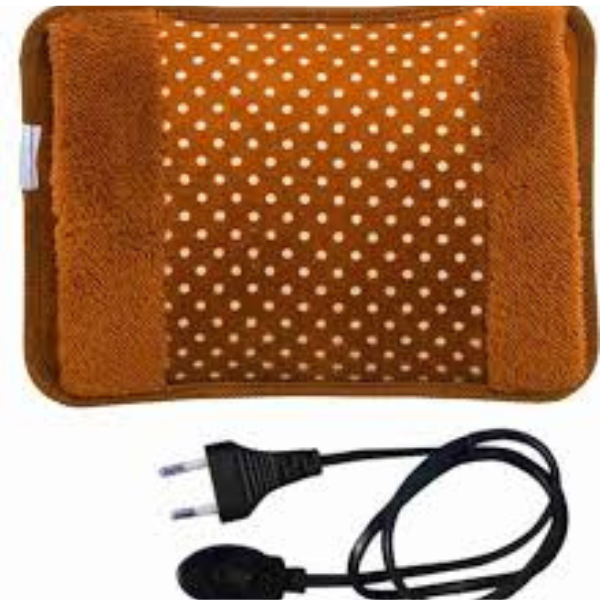 Electric Hot Water Bag Heat Pillow And Pain Remover – Multicolor