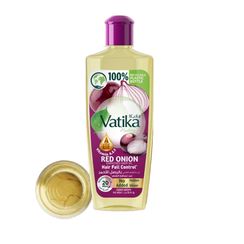 Vatika Naturals Red Onion Enriched Hair Oil 200ml