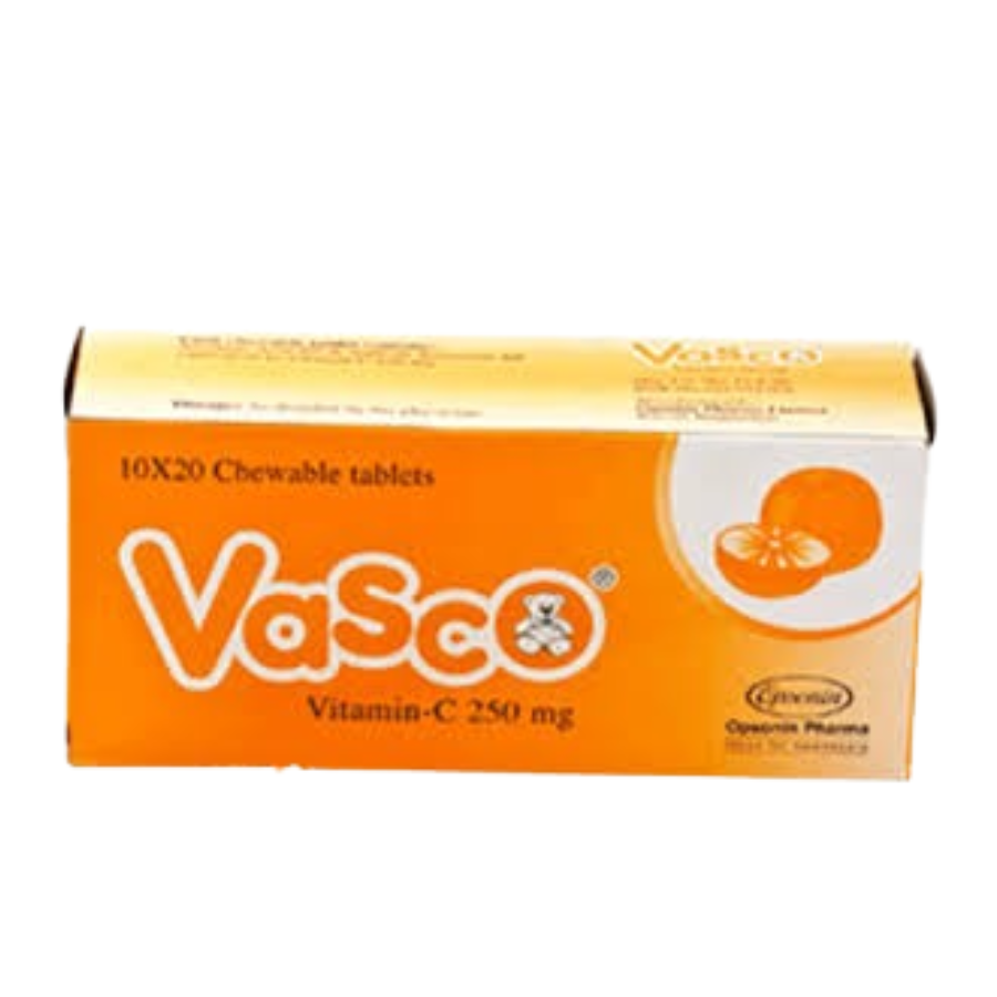 VASCO CHEWABLE TABLET 250 MG