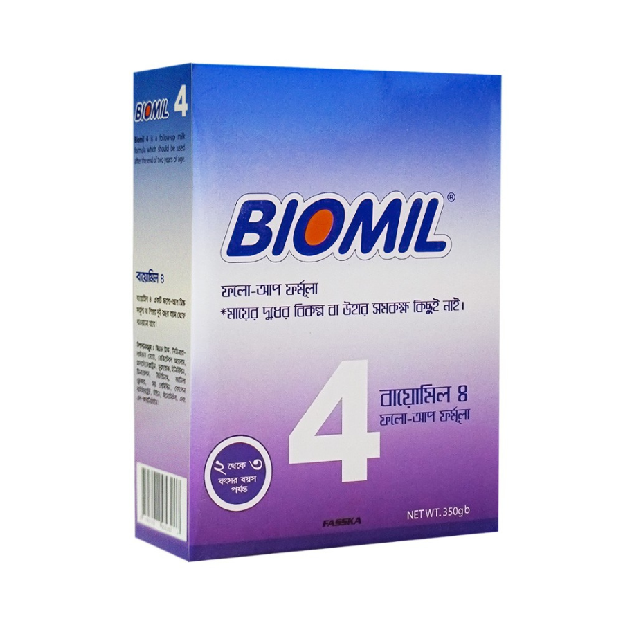 Biomil 4 Follow-Up Formula Milk Powder (2–3 Years) – 350g