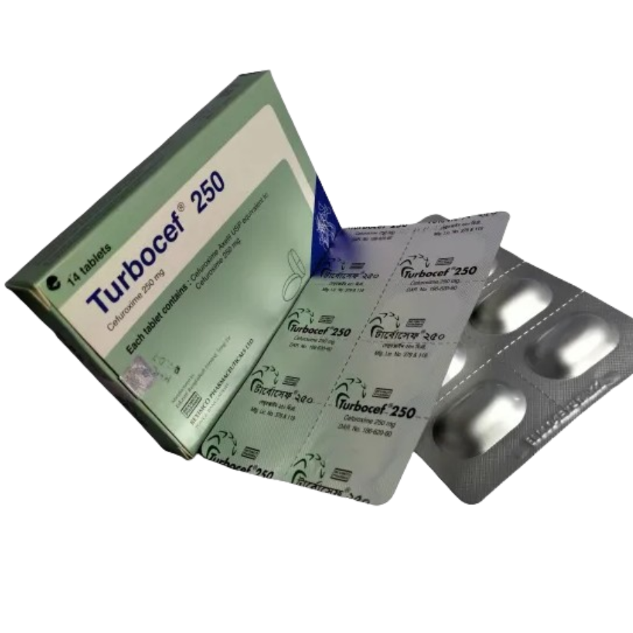 TURBOCEF TABLET 250 MG