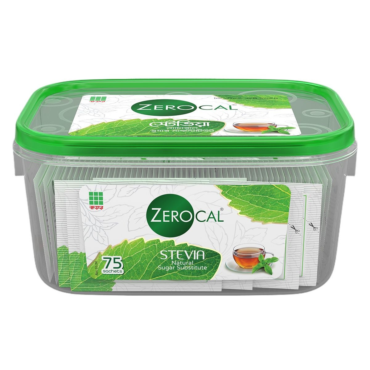 Zerocal Stevia Sachets 75 Pack