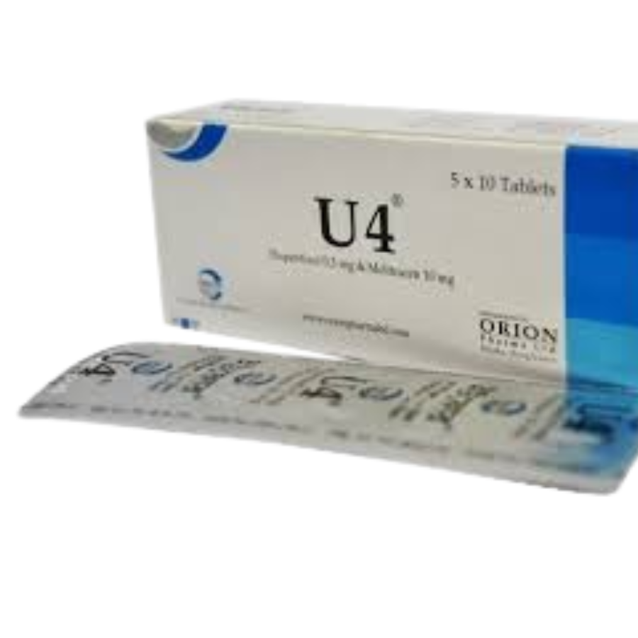 U4 TABLET 0.5 MG+10 MG