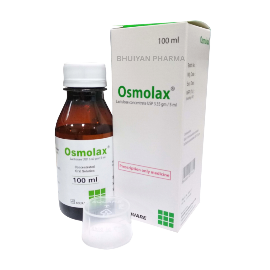 OSMOLAX CONCENTRATED ORAL SOLUTION 3.35 GM/5 ML 100 ML BOTTLE