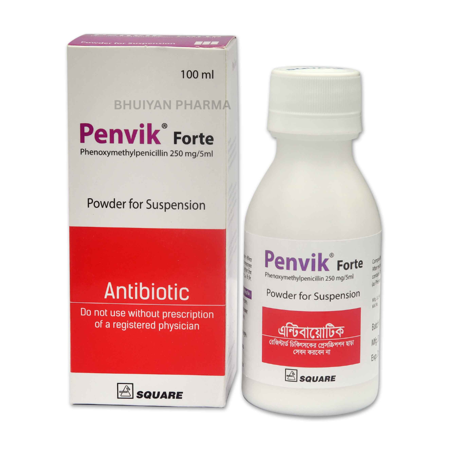PENVIK FORTE POWDER FOR SUSPENSION 100 ML BOTTLE