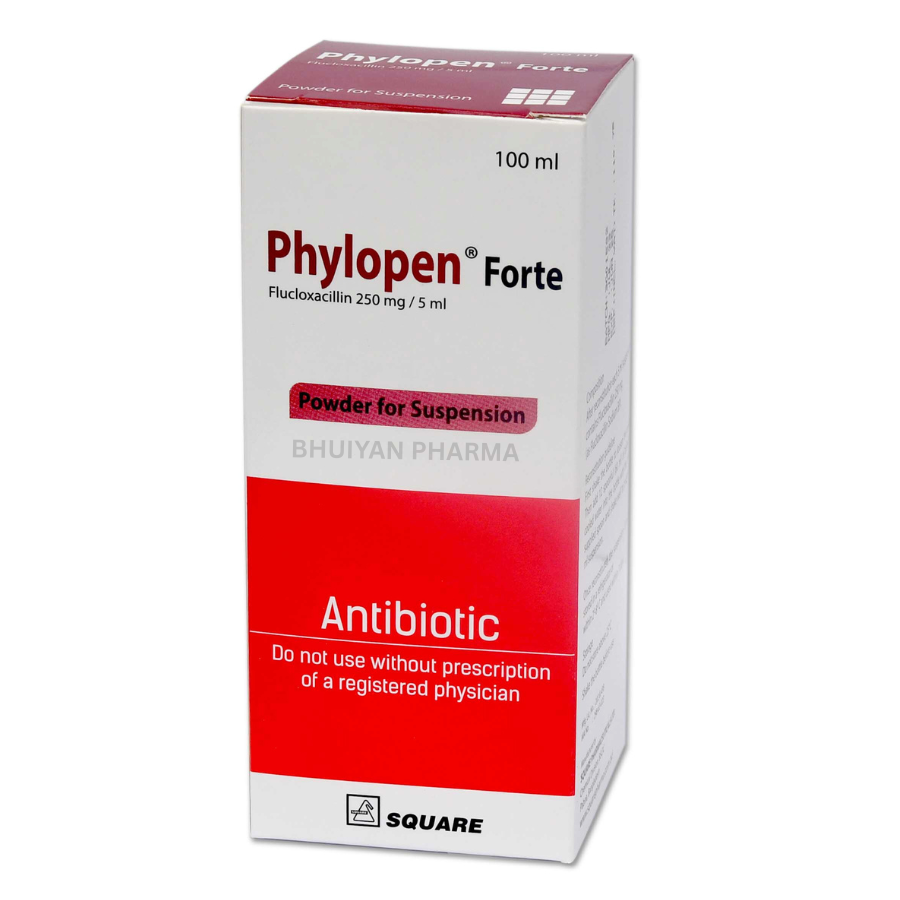 PHYLOPEN POWDER FOR SUSPENSION 125 MG/5 ML 100 ML BOTTLE