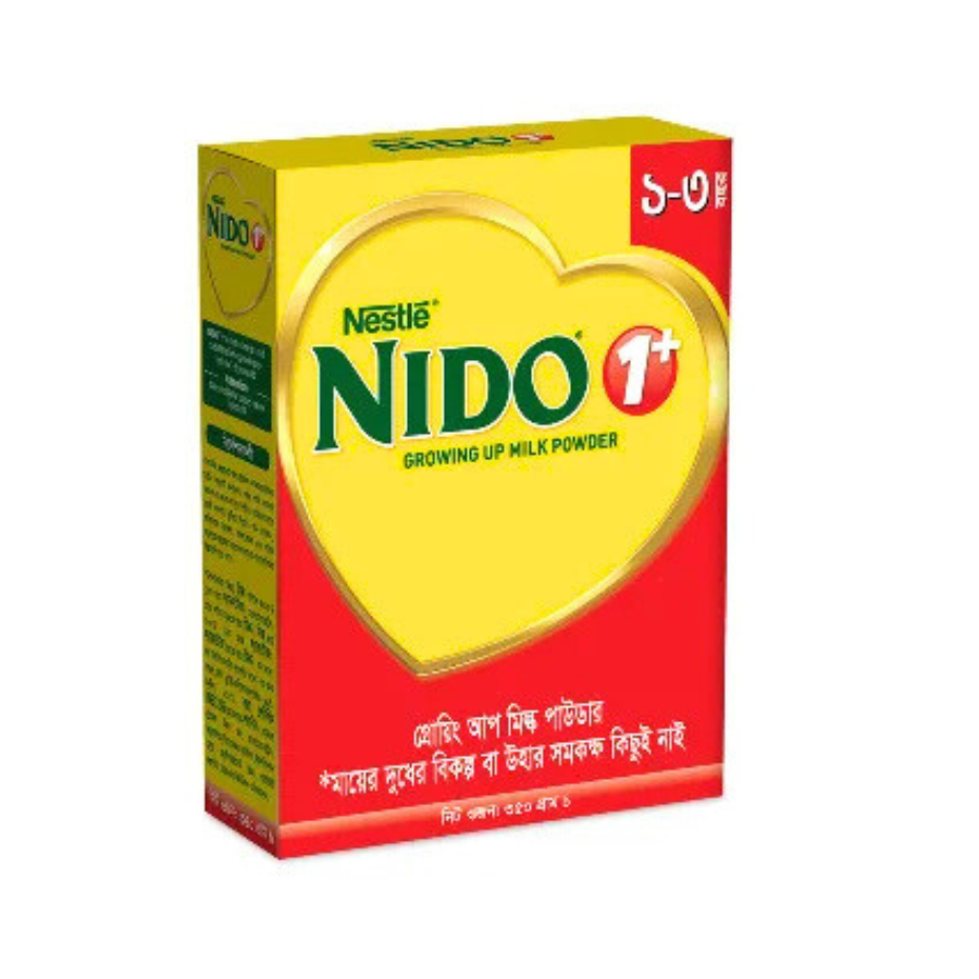 Nestle Nido 1+ Growing Up Milk Powder (1-3 Y) 350 gm