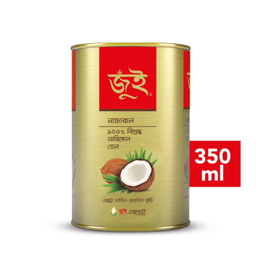 Jui Pure Coconut Oil (Tin) 350 ml