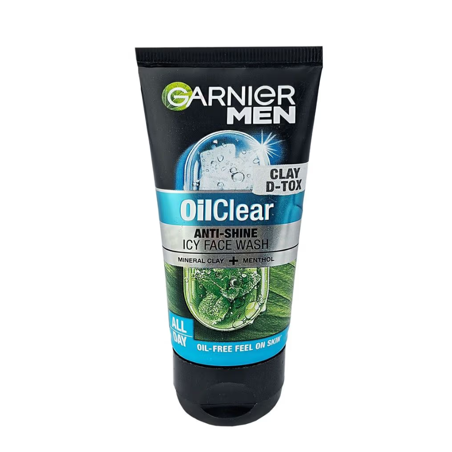 Garnier Men Oil Clear Anti-Shine Icy Face Wash100 ml
