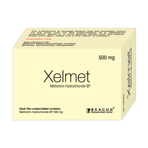 XELMET TABLET 500MG