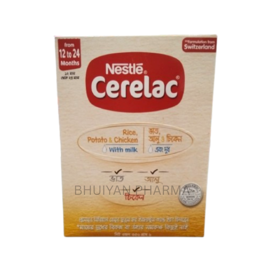 Nestlé Cerelac Rice,Potato & Chicken With Milk Baby Food BIB (12 to 24 months) 350 gm