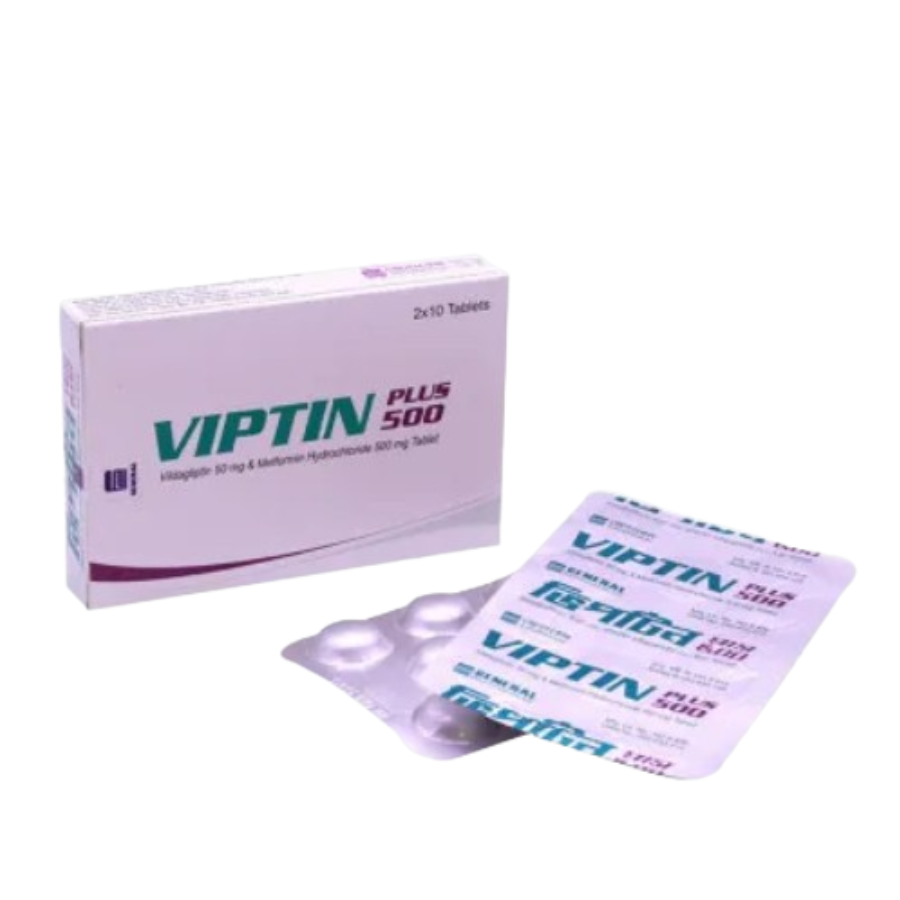 VIPTIN PLUS TABLET 50 MG+500 MG