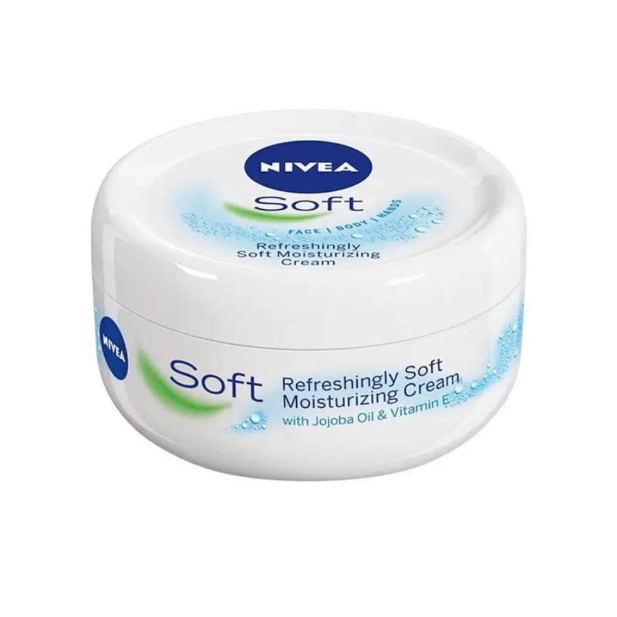Nivea Soft Moisturizing Cream 100ml Jar