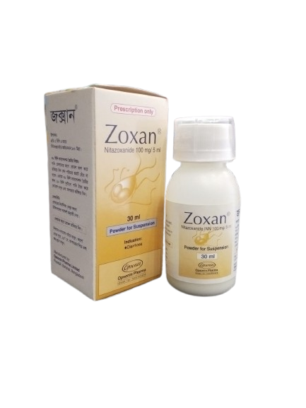 ZOXAN POWDER FOR SUSPENSION 100 MG/5 ML 30 ML BOTTLE