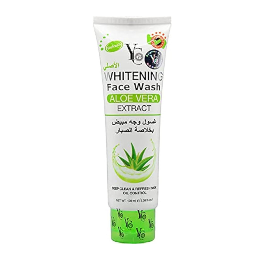 YC Whitening Face Wash Aloe Vera Extract 100 ml