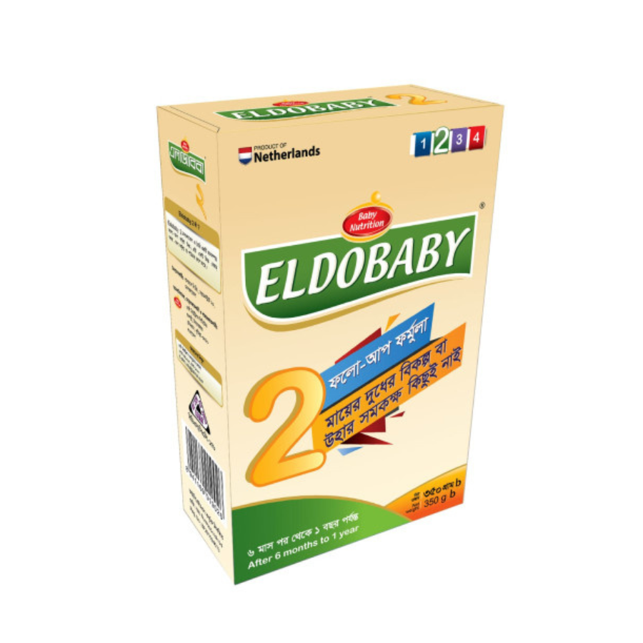 ELDOBABY 2 BIB Infant Follow up Formula 350g
