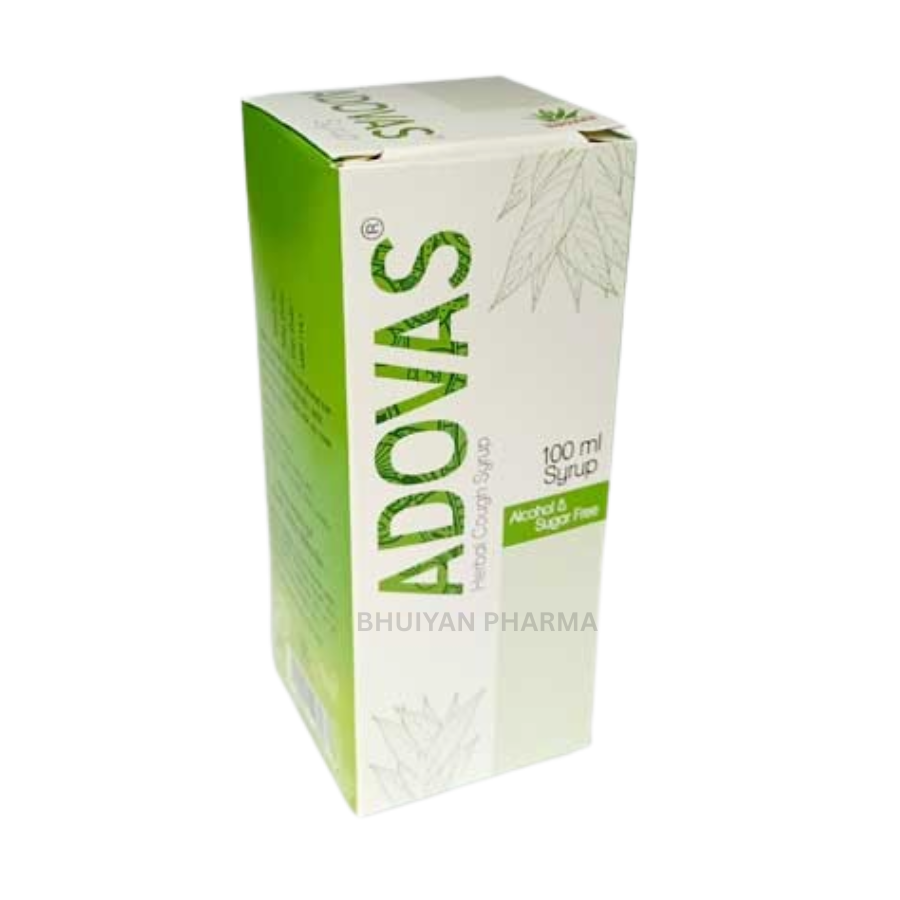 ADOVAS SYRUP 100 ML BOTTLE