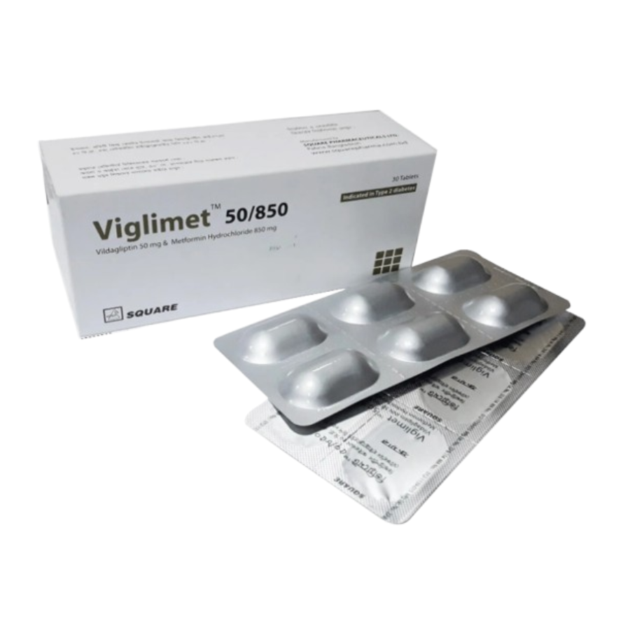 VIGLIMET TABLET 50 MG+850 MG