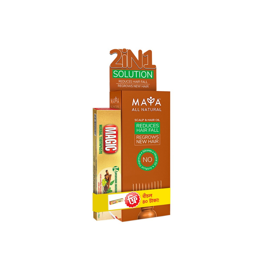 Maya All Natural Hair & Scalp Oil 100ml