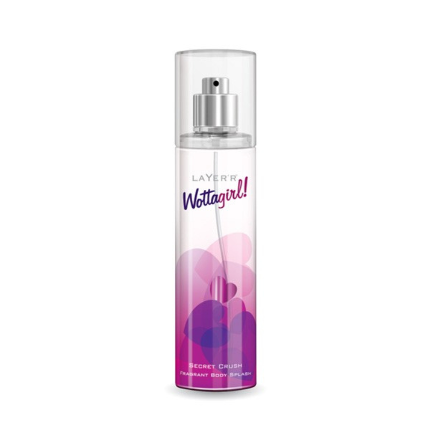 International Indian Product Layerr Wottagirl Secret Crush Fragrant Body splash 135 ML