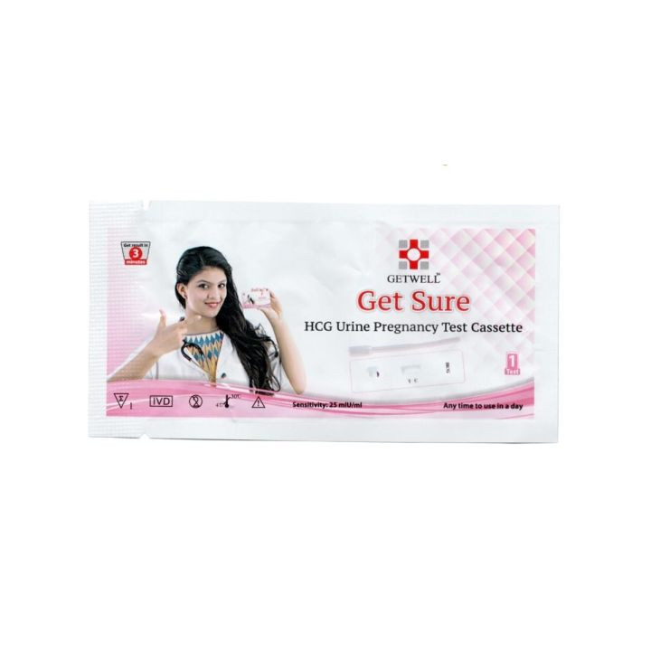 Pregnancy HCG Test Midstream Strip (Get Sure)